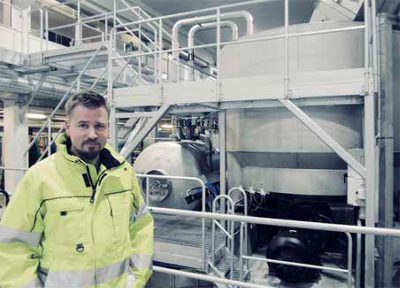 Rent substrat ger mer gas - ny pulperanläggning i drift hos Skellefteå biogas